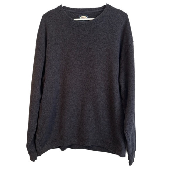 Tommy Bahama 100% Gray Crewneck Sweater - Picture 1 of 4